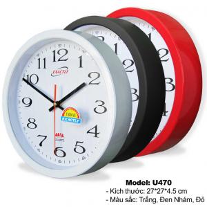 Đồng hồ treo tường model: U470